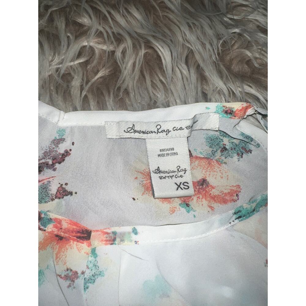 American rags women’s ruff floral tank top - Picture 8 of 9